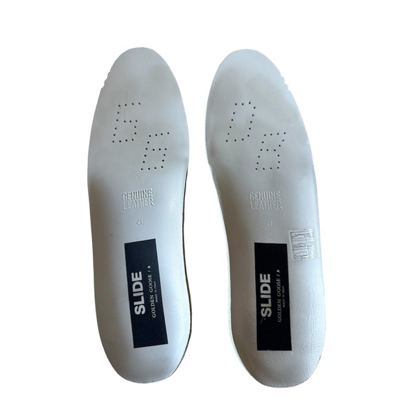 Golden Goose Slide Sneakers Canvas with Contrast Star IT 41 Mens 8 Women’s 9.5 - Picture 10 of 16